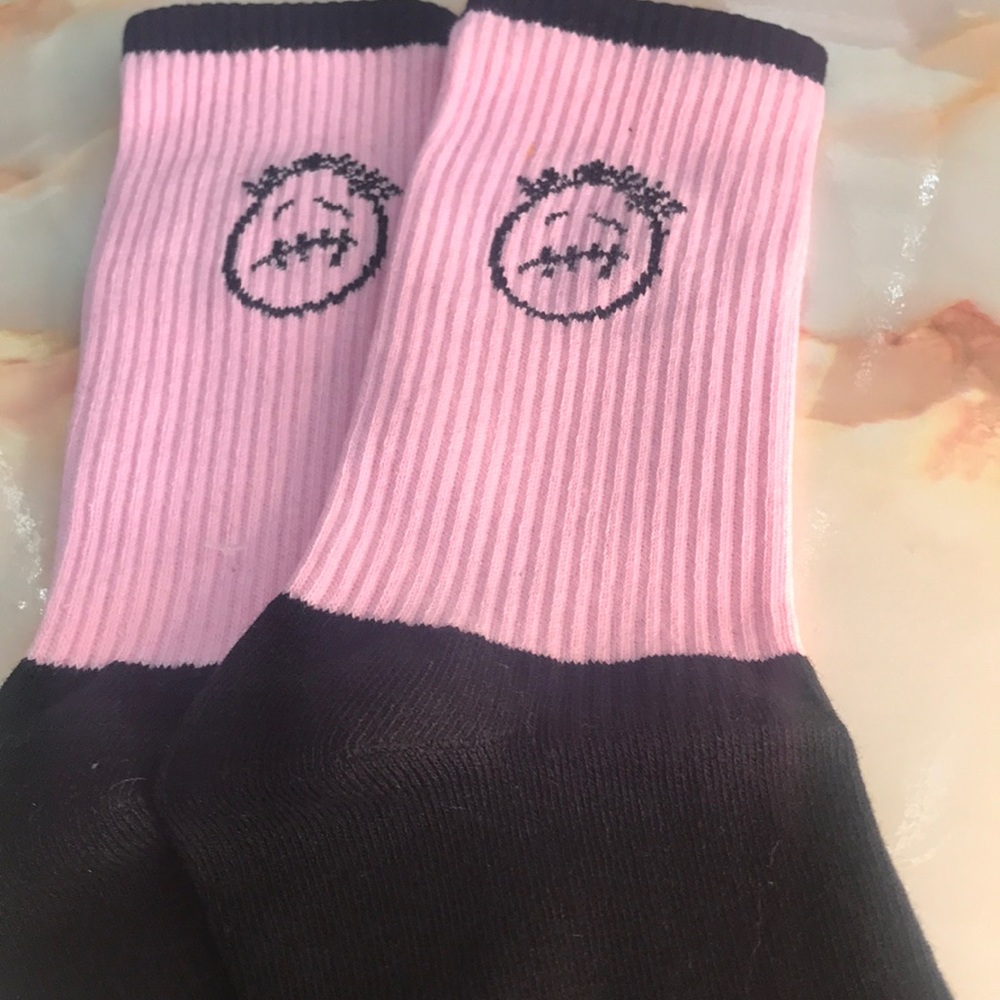 NEW Travis Scott pink socks Astroworld - Picture 3 of 3